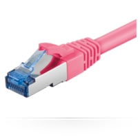 Image of Microconnect 2m Cat6a S/FTP networking cable Pink S/FTP (S-STP)