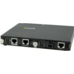 Perle SMI-1000-S1SC40D network media converter 1000 Mbit/s 1490 nm Single-mode Black
