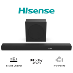 Hisense AX3100Q Black 3.1 channels 500 W