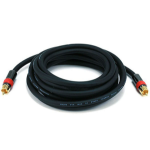 Monoprice 2682 coaxial cable RG-6/U 144.1" (3.66 m) RCA Black