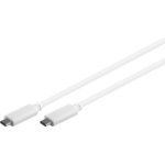 Microconnect USB-C Gen2 cable, white. 3m