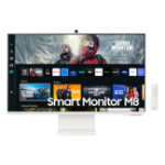 Samsung M80C computer monitor 81.3 cm (32") 3840 x 2160 pixels 4K Ultra HD LCD White