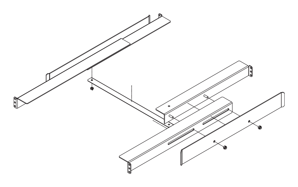 Vertiv Equipment Support Frame for 19" Mounting