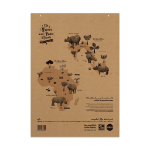 RHINO SRFC-4 flip chart 580 x 810 mm Brown