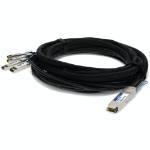 AddOn Networks 721064-B21-4M-AO InfiniBand cable QSFP+ 4x SFP+ Black