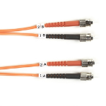 Black Box FO50-LSZH-001M-STST InfiniBand/fibre optic cable 1 m ST OM2 Orange