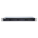 QNAP TS-431XeU NAS Rack (1U) Ethernet LAN Aluminium, Black Alpine AL-314