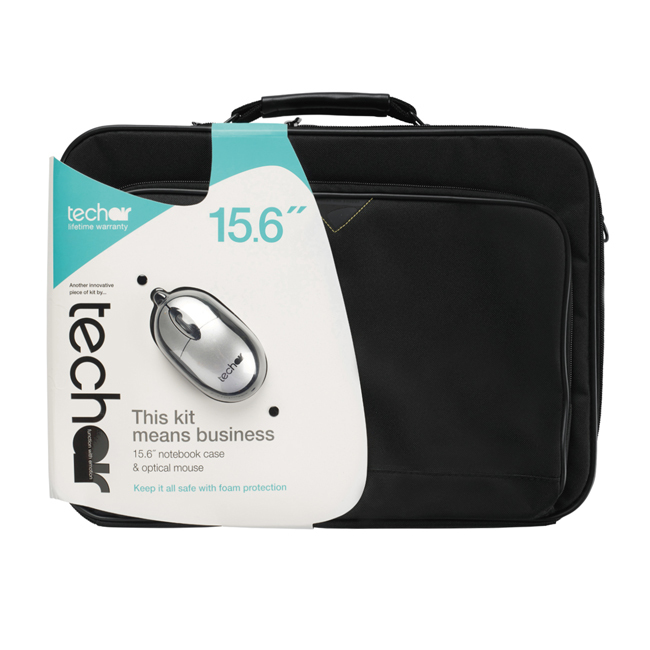 Image of Tech air TABUN29Mv4 notebook case 39.6 cm (15.6") Briefcase Black