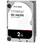 Western Digital Ultrastar DC HA210 internal hard drive 2 TB 7200 RPM 128 MB 3.5" Serial ATA III