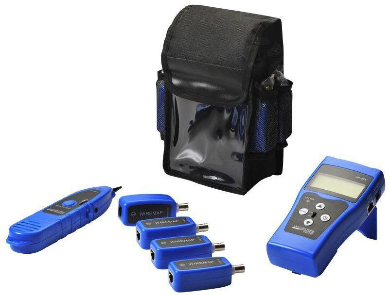 Lanview Black Lvn127693 Network Cable Tester Twisted Pair Cable Tester