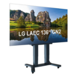 Hagor LED-SMH LG LAEC 136“ GN2 3,45 m (136") Vloer Zwart