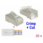 DeLOCK 86454 wire connector RJ-45 Transparent