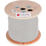 Techly ITP-C6A-FLS305 networking cable Grey 305 m Cat6a S/FTP (S-STP)