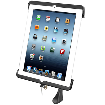 RAM Mounts Dock-N-Lock Spring Loaded Holder for the Apple iPad Gen 4