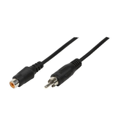 Image of LogiLink RCA - RCA, 5m audio cable Black