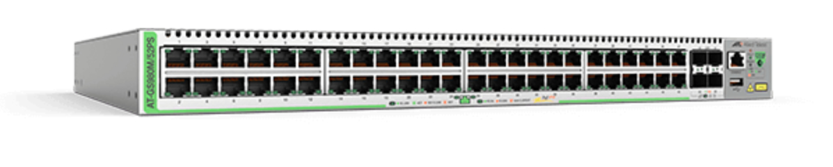 Photos - Switch Allied Telesis AT-GS980M/52PS-50 Managed L3 Gigabit Ethernet (10/100/1 