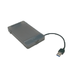LogiLink AU0037 storage drive enclosure 2.5" HDD/SSD enclosure Grey