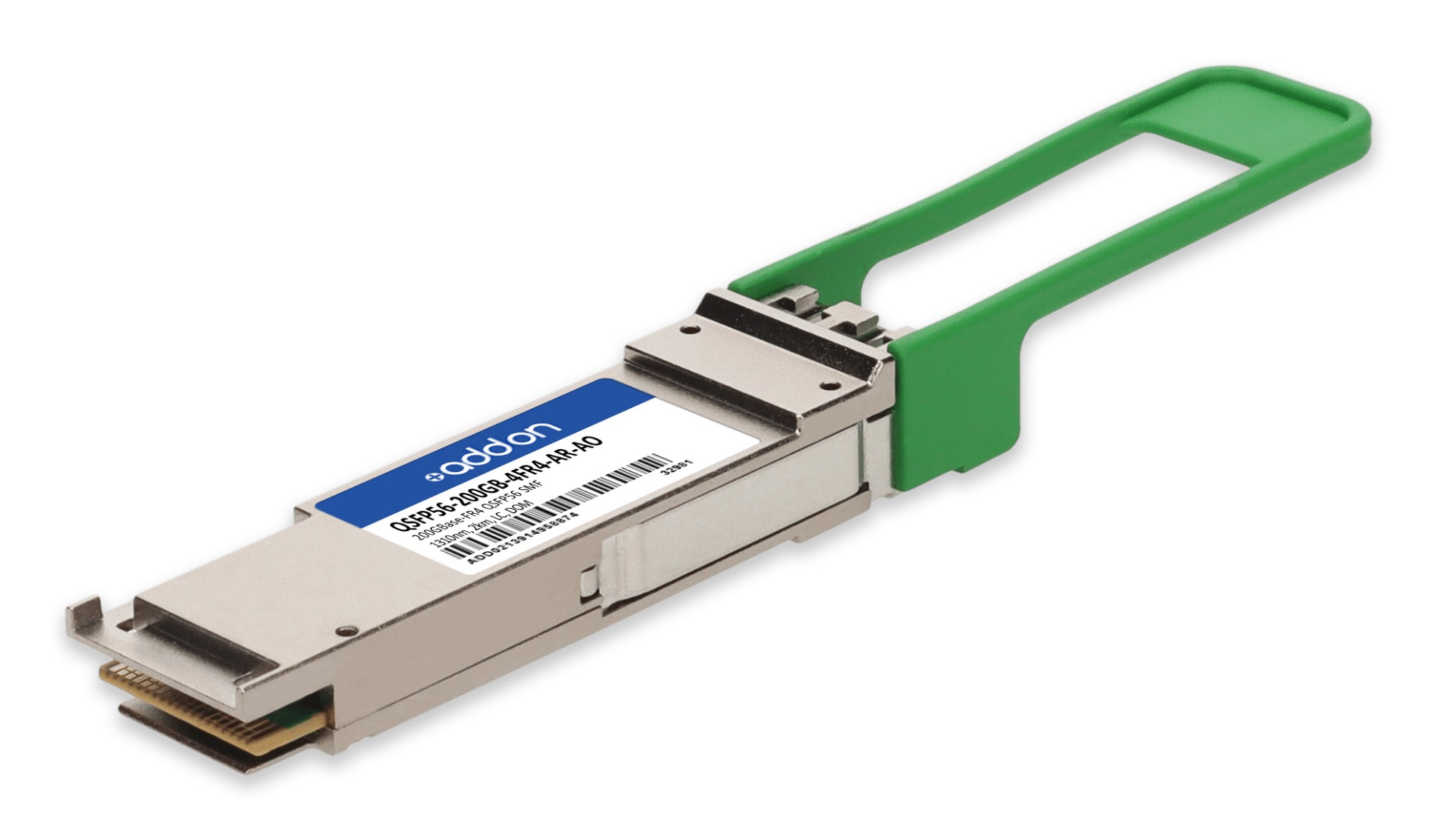 AddOn Networks QSFP56-200GB-4FR4-AR Compatible 200G QSFP56 2 km TAA Compliant Transceiver AddOn Networks QSFP56-200GB-4FR4-AR Compatible 200G QSFP56 2 km TAA Compliant Transceiver