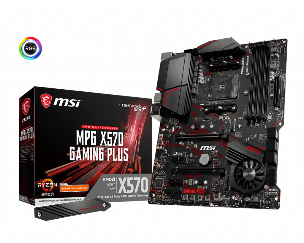 MSI MPG X570 GAMING PLUS AMD X570 Socket AM4 ATX