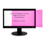 Crossbow Education Monitor Overlay Purple - 24 Widescreen (299 x 529 mm). .