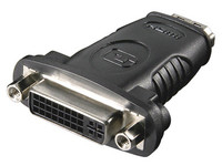 Microconnect HDM19F24F cable gender changer HDMI DVI-D Black