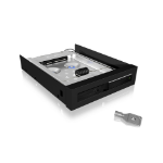 ICY BOX IB-2217ASTS 8.89 cm (3.5") Storage drive tray Black