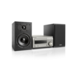 Denon D-M41 Home audio mini system 60 W Black, Silver