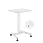 Vivolink Mobile Work Station 60 cm "work from home" Notebook stand White