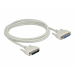 DeLOCK 83209 seriële kabel Beige 3 m D-Sub 25 Pin