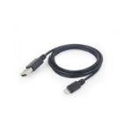 Gembird CC-USB2-AMLM-1M USB cable USB A Micro-USB B/Lightning Black
