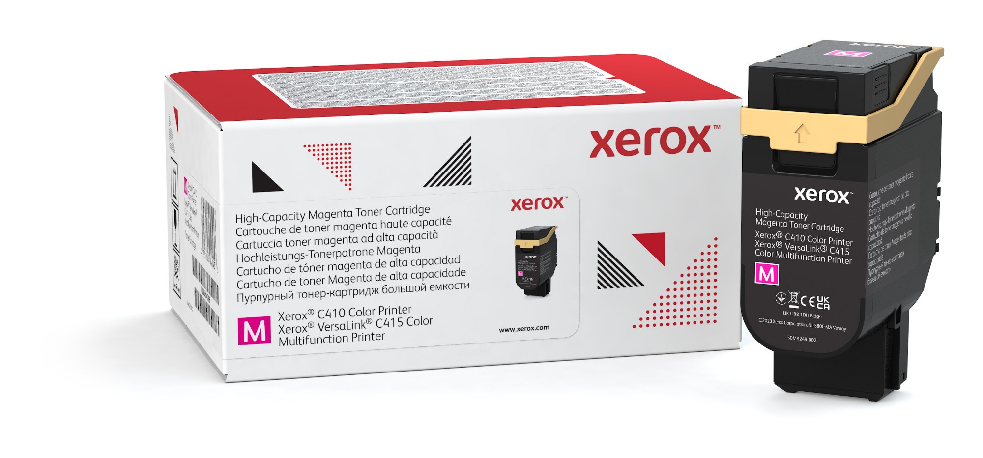 Xerox C410VersaLink C415 Toner Cartridge High Yield Magenta 006R04687 - Image 7