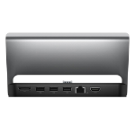 DELL 331-9711 laptop dock & poortreplicator Docking Zwart, Zilver