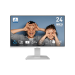 MSI Pro MP2412WDE computer monitor 60.5 cm (23.8") 1920 x 1080 pixels Full HD LCD White