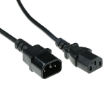 ACT AK5165 power cable Black 0.9 m C14 coupler C13 coupler