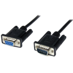 StarTech.com SCNM9FM1MBK serial cable Black 39.4" (1 m) DB-9
