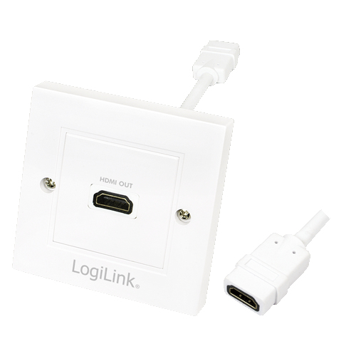 Image of LogiLink AH0014 HDMI cable HDMI Type A (Standard) White