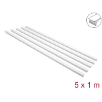 DeLOCK 22068 cable organizer Universal Cable duct White 5 pc(s)