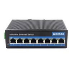 Wantec 3403 netwerk-switch Gigabit Ethernet (10/100/1000) Zwart, Blauw