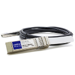 AddOn Networks 3007776-AO InfiniBand/fibre optic cable 1 m SFP+ Black, Grey