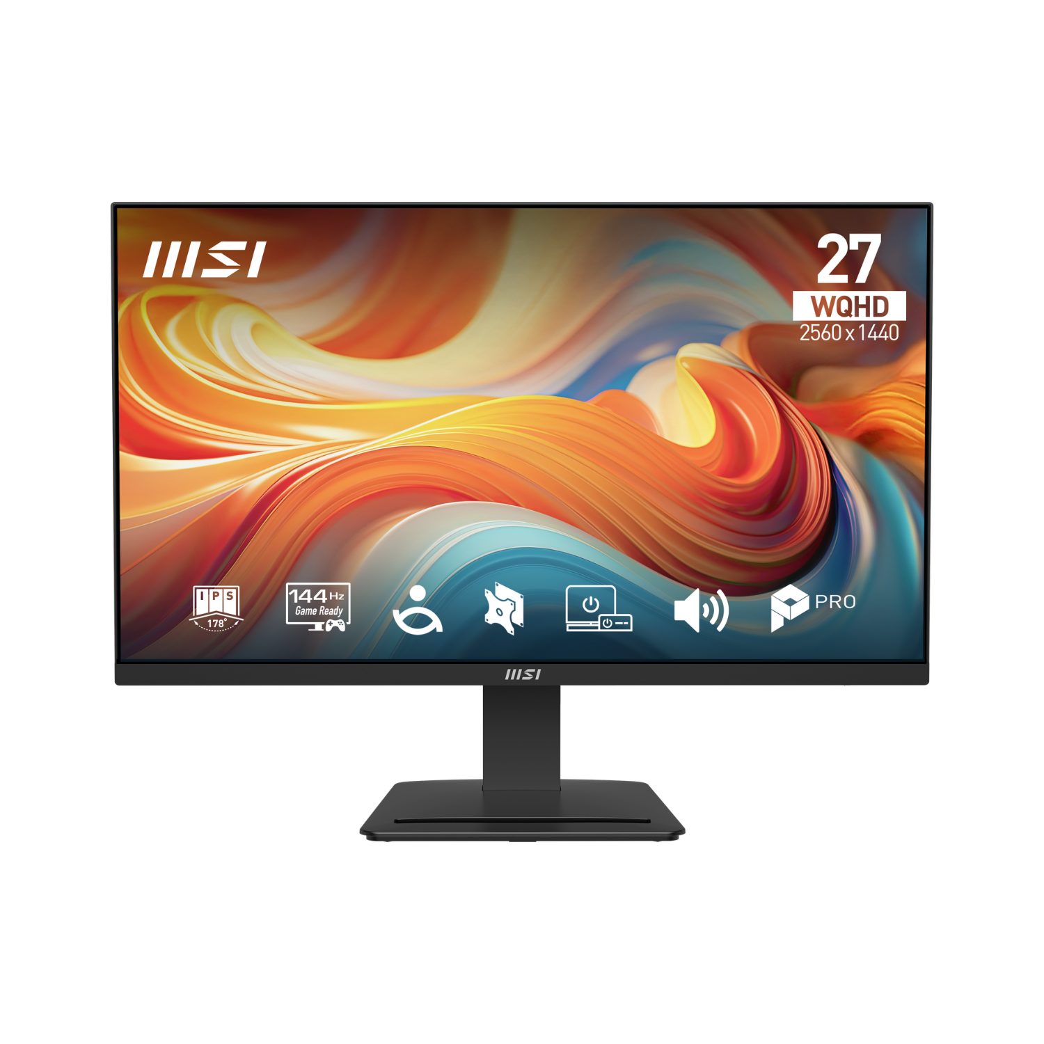 MSI PRO MP273Q E14 27" IPS WQHD 144Hz 1ms Business Monitor