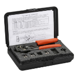 Black Box FT047A cable crimper Crimping tool Black, Orange