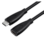 JLC Type C (Male) to Type C (Female) Cable 2M - Black