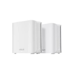 ASUS (ZenWiFi BD4) BE3600 Dual Band Wi-Fi 7 AiMesh Extendable Routers (2 Pack), Up to 6,500 sq.ft, 2x 2.5G Ports, VPN, 3 SSIDs