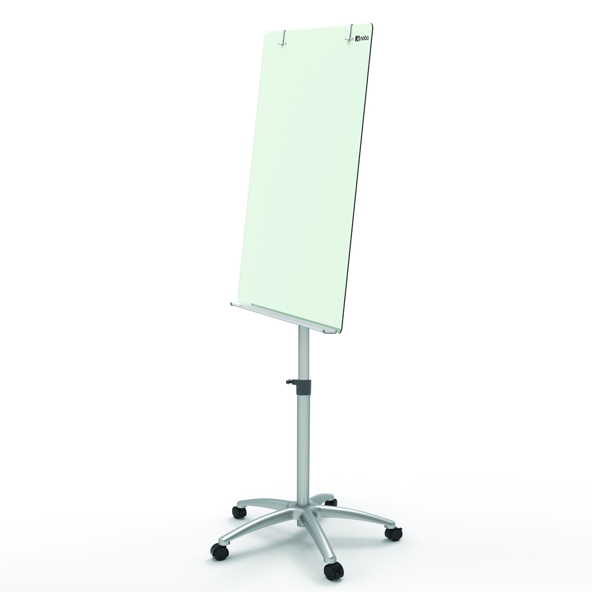 Nobo Diamond Glass Mobile Magnetic Flipchart Easel