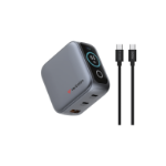 Verbatim Mini GaN Charger 65W with Display