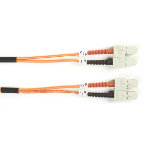 Black Box Value Line SC–SC 2m fibre optic cable OFC Orange