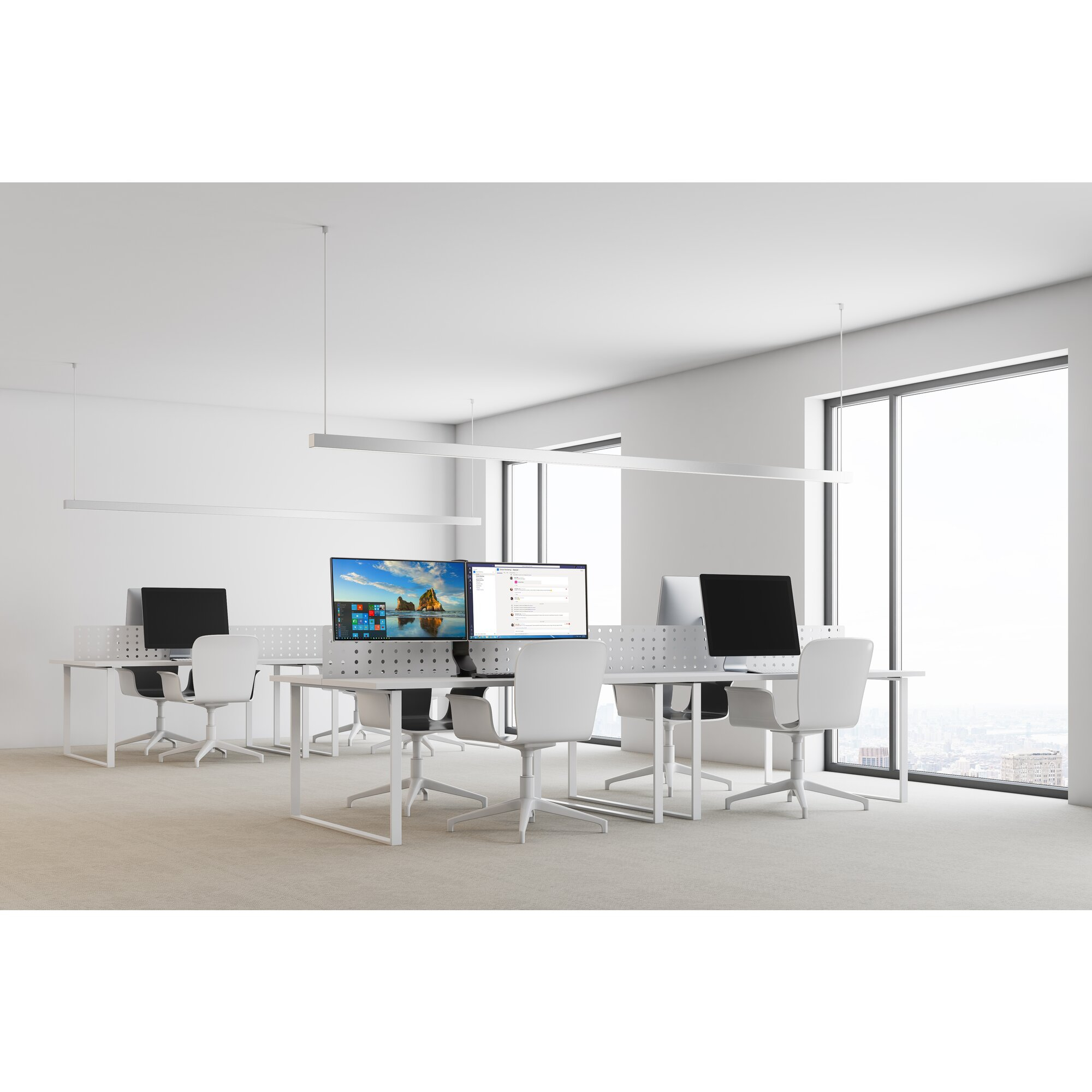 Kensington Smartfit Space Saving Dual Monitor Arm K55513WW