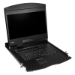 LogiLink KVM Console with 19" Full HD LCD Screen, HDMI, German keyboard layout