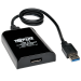 Tripp Lite U344-001-DP USB graphics adapter 2560 x 1600 pixels Black