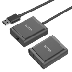 UNITEK Y-2516 interface hub USB 2.0 480 Mbit/s Black